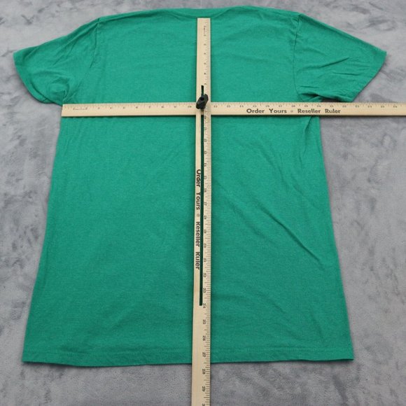 Harry Potter Shirt Mens L Green Short Sleeve Slytherin Graphic Print Tee - Picture 3 of 13